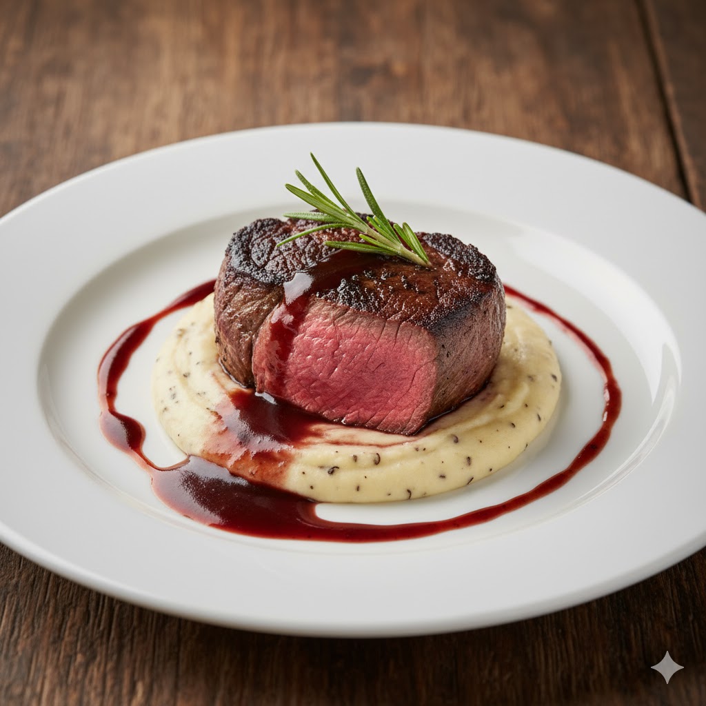 Solomillo en Reducción de Vino